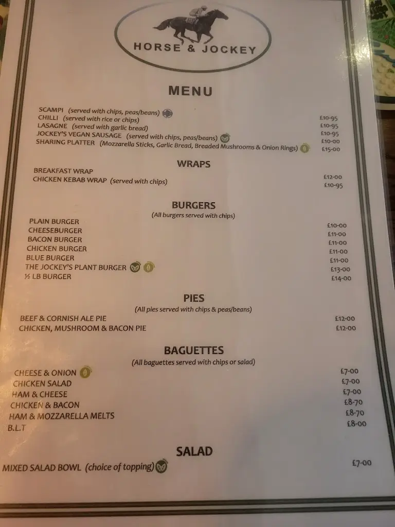 Menu_Horse & Jockey_Faringdon_image_3