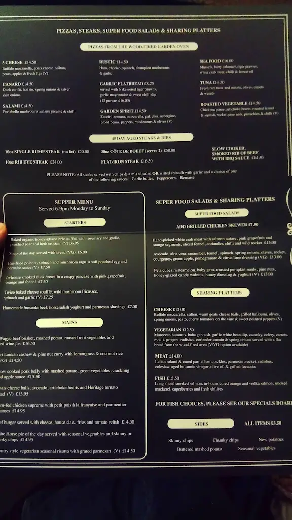 Menu_The White Horse at Woolstone_Faringdon_image_4