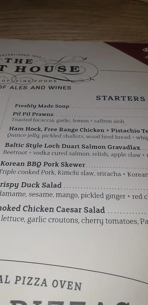 Menu_The Moat House Inn_Alcester_image_3