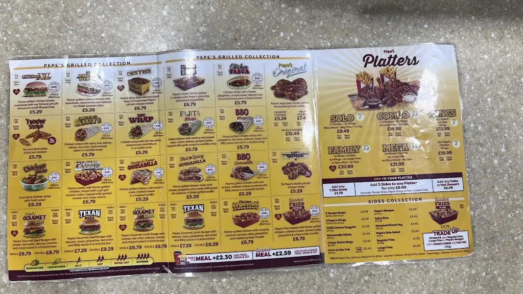 Menu_Pepe's_Fazeley_immagine_1