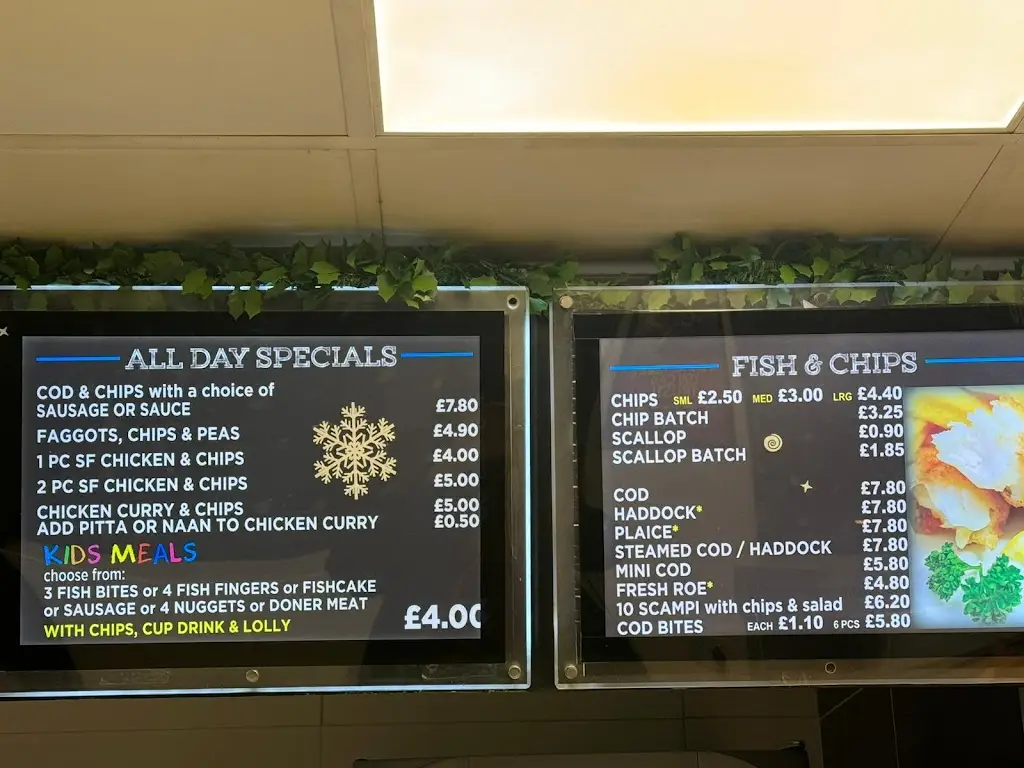 Menu_Fazeley Fish Bar_Fazeley_image_1