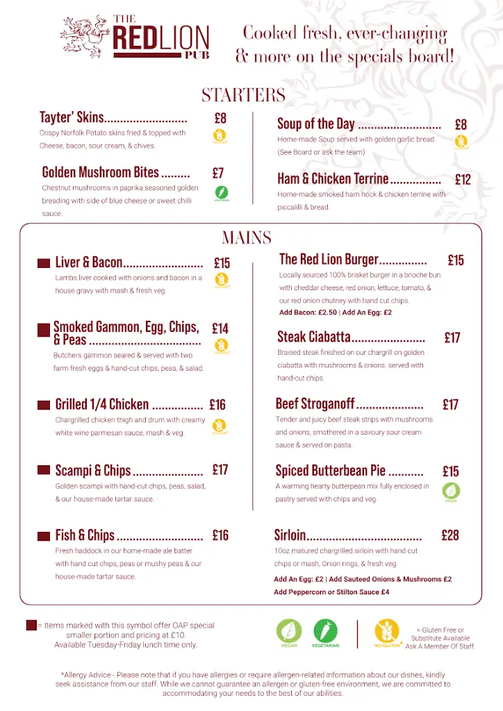 Menu_Red Lion Hockwold_Feltwell_image_4