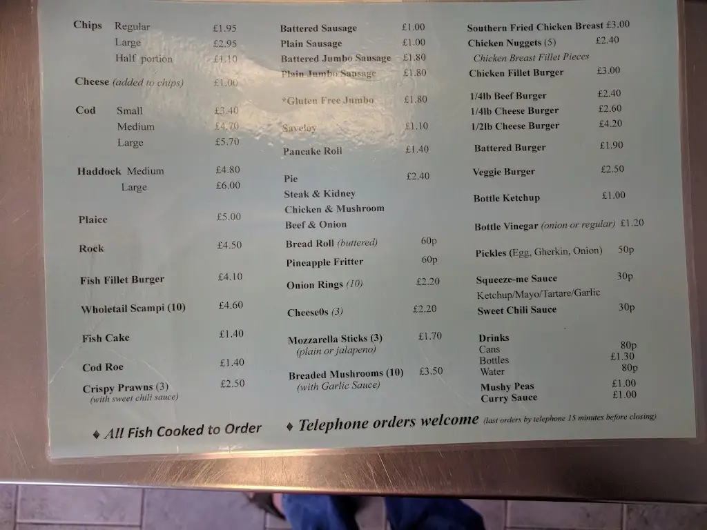 Menu_The Fish Piper_Feltwell_image_2