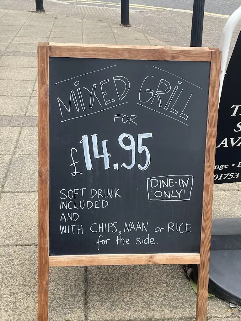 Menu_Memories of India_Farnham Royal_image_1