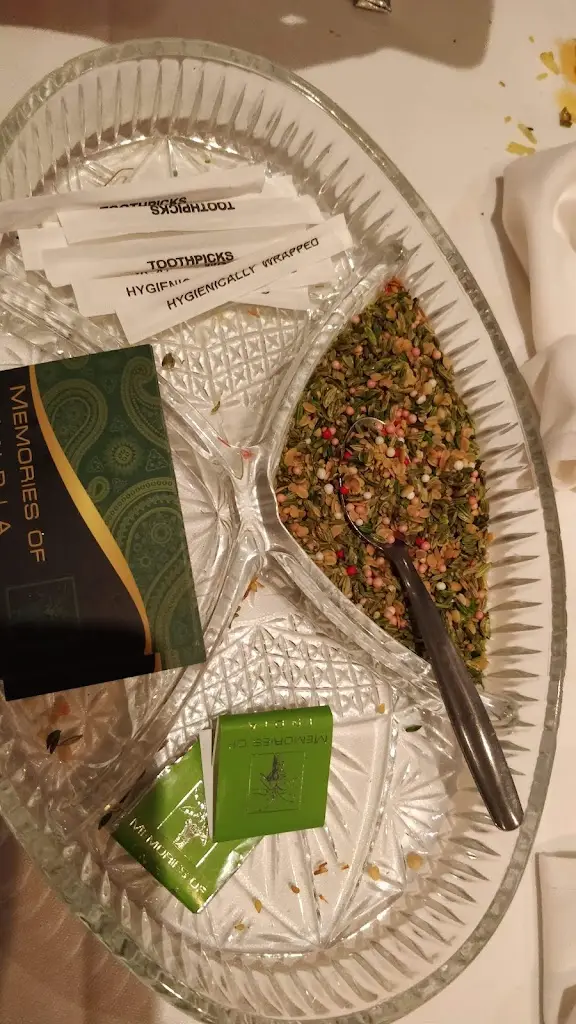 Menu_Memories of India_Farnham Royal_image_9