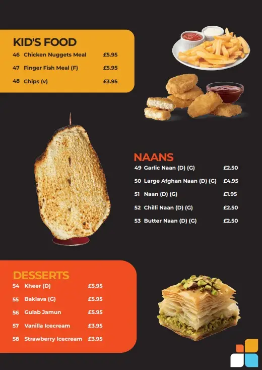 Menu_Pathaan’s Afghan and Pakistani Cuisine_Farnham Royal_image_3