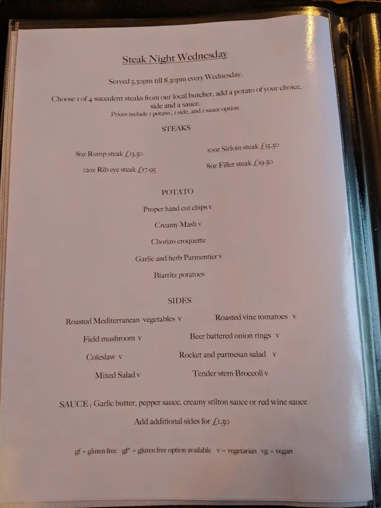 Menu_The Duchess_Fenstanton_image_2