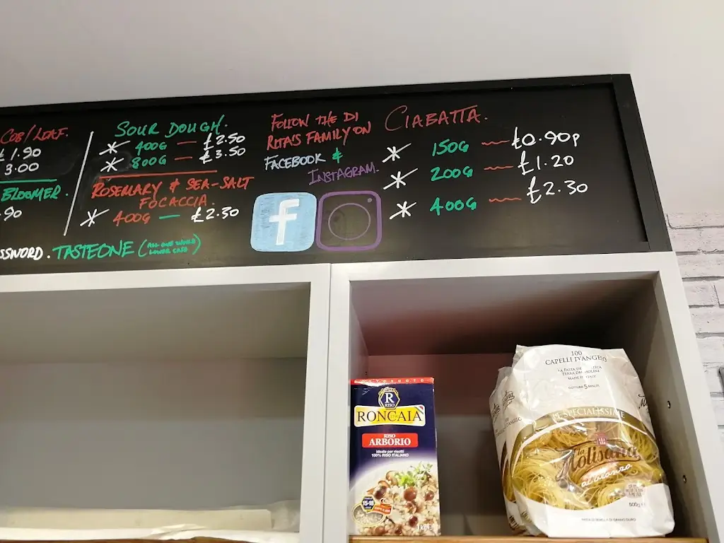 Menu_Di Rita's at No 2 - The Old Bank_Fenstanton_image_1