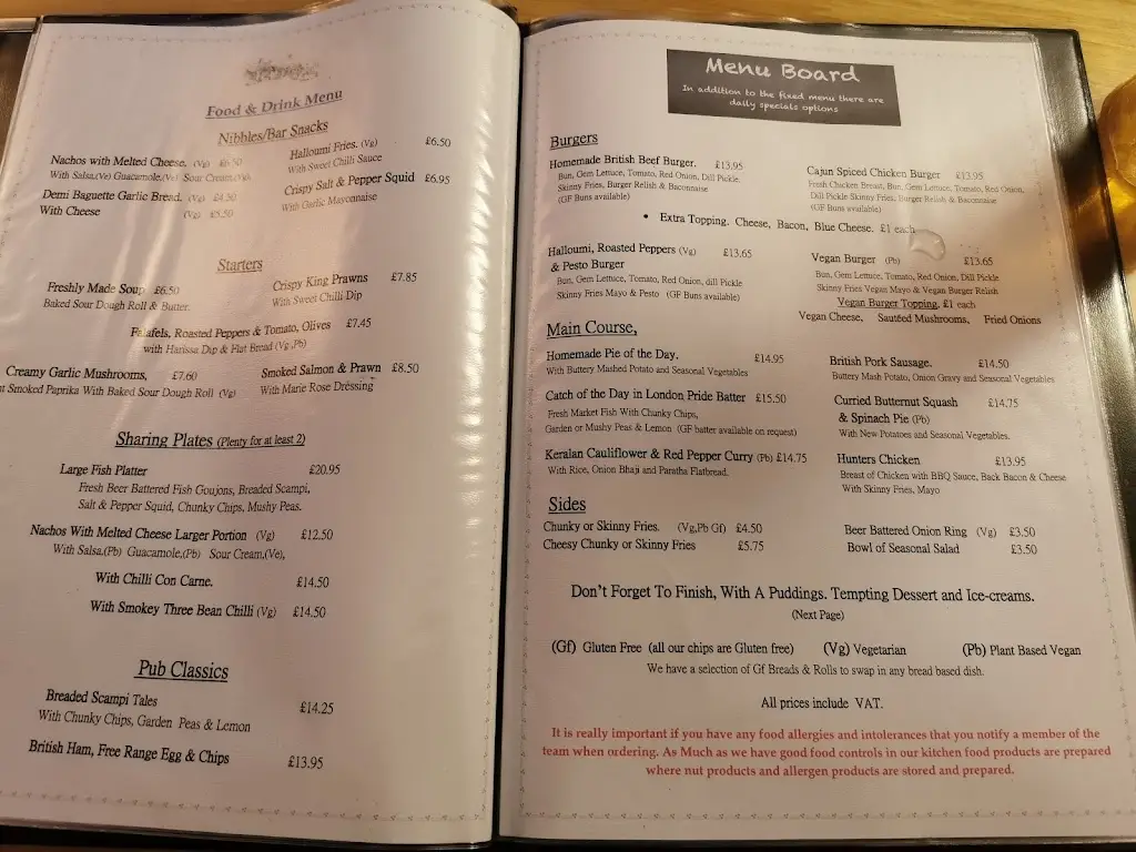 Menu_The Red Lion, Fernhurst_Fernhurst_image_1