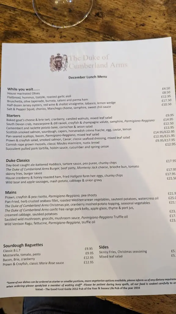 Menu_The Duke of Cumberland Arms_Fernhurst_image_3