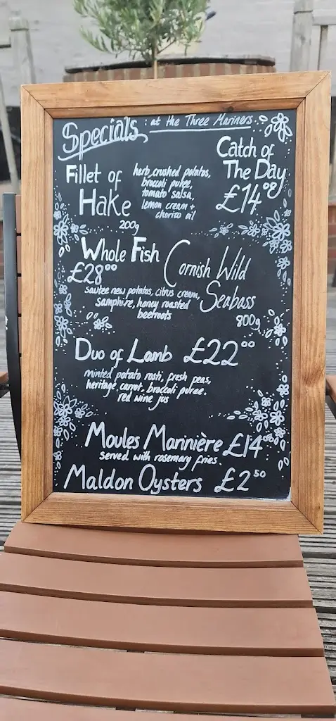 Menu_Three Mariners_Faversham_image_3