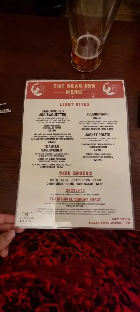 Menu_Bear Inn_Faversham_image_2