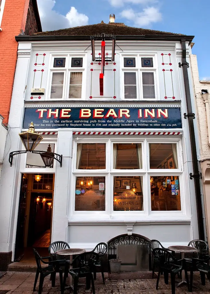 Bear Inn restaurant in Faversham