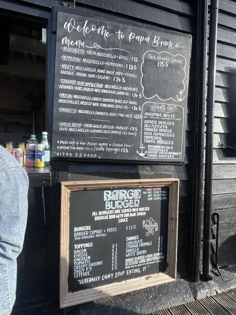 Menü_Papà Bianco_Faversham_Bild_1