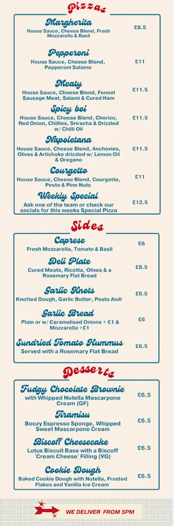 Menü_Papà Bianco_Faversham_Bild_3