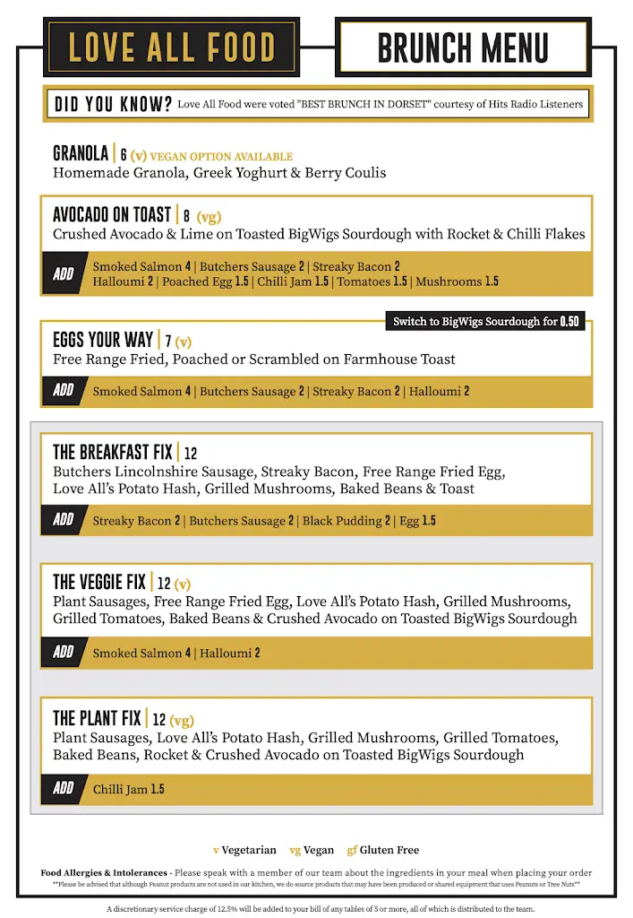 Menu_Love All Food_Ferndown_image_1