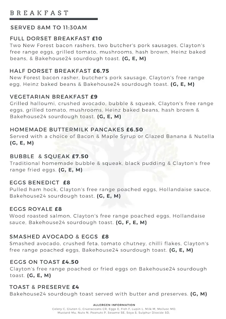 Menu_The Forest Inn_Ferndown_image_2