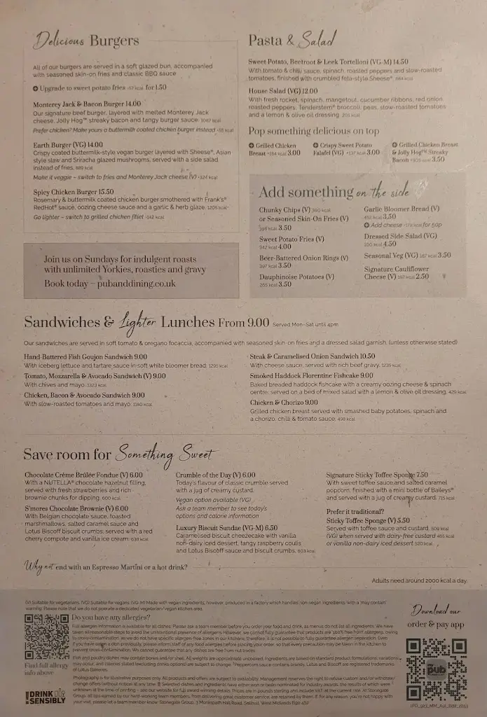 Menu_The Horns Inn_Ferndown_image_2