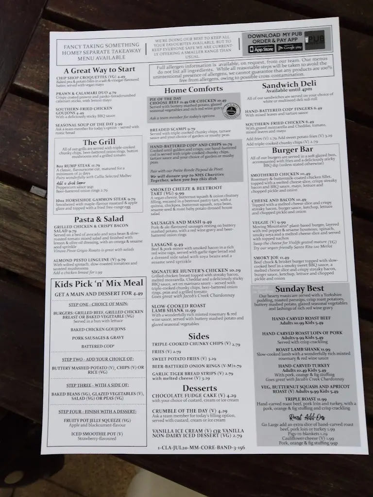 Menu_The Horns Inn_Ferndown_image_3