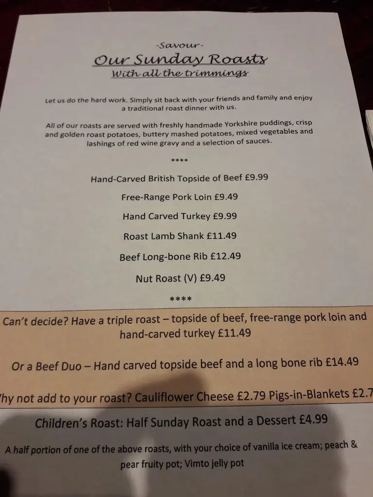 Menu_The Horns Inn_Ferndown_image_4
