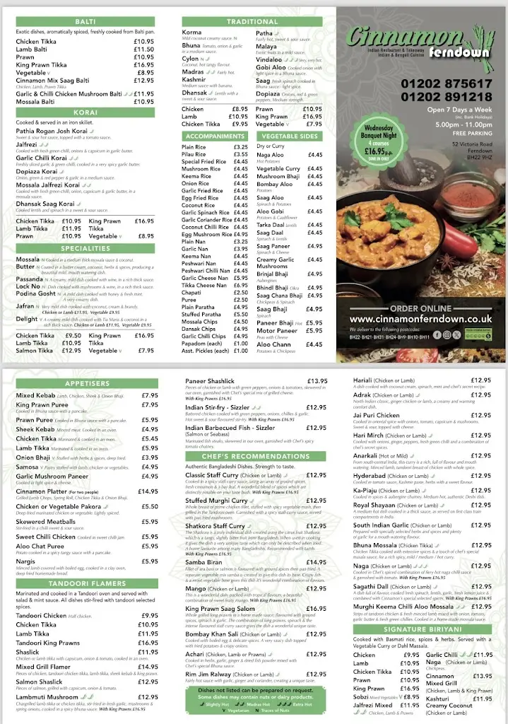 Menu_Cinnamon Ferndown_Ferndown_image_1