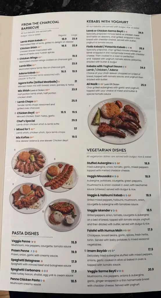 Menu_Turkuaz Restaurant Feltham_Feltham_image_1