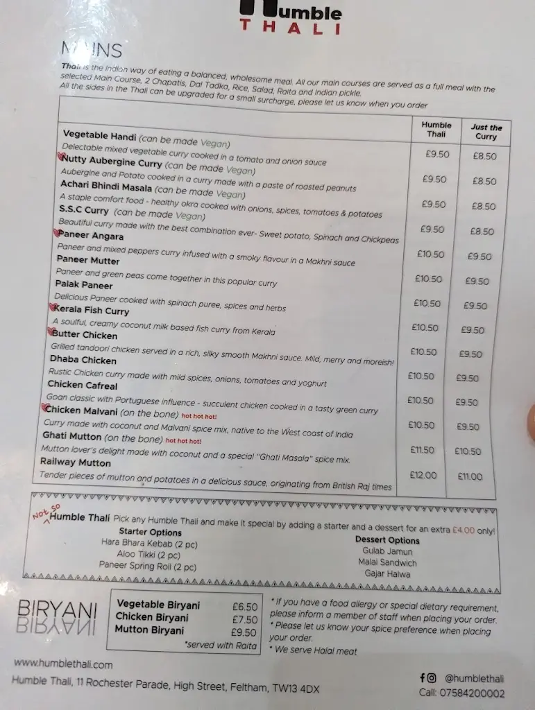 Menu_Humble Thali_Feltham_image_3