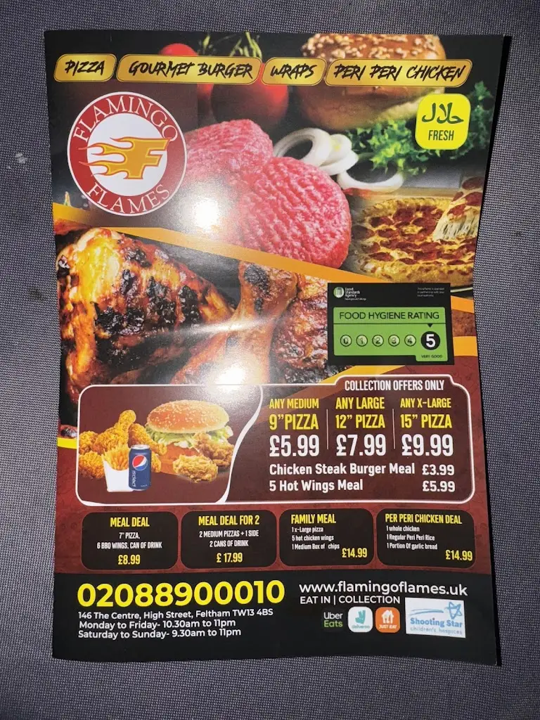 Menu_Flamingo Flames _Feltham_image_4