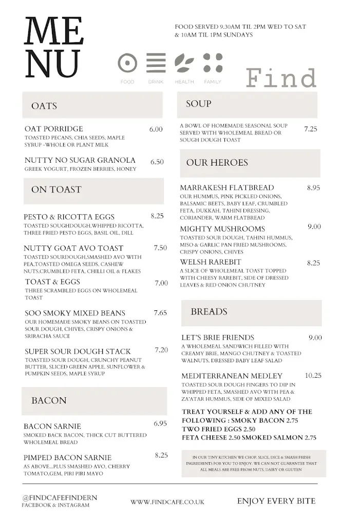 Menu_Find Cafe_Findern_image_1