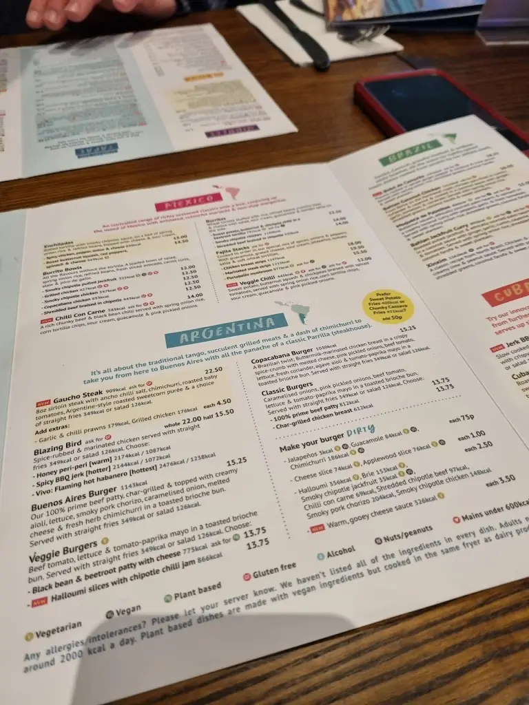 Menu_Las Iguanas - Lakeside_Aveley_image_1