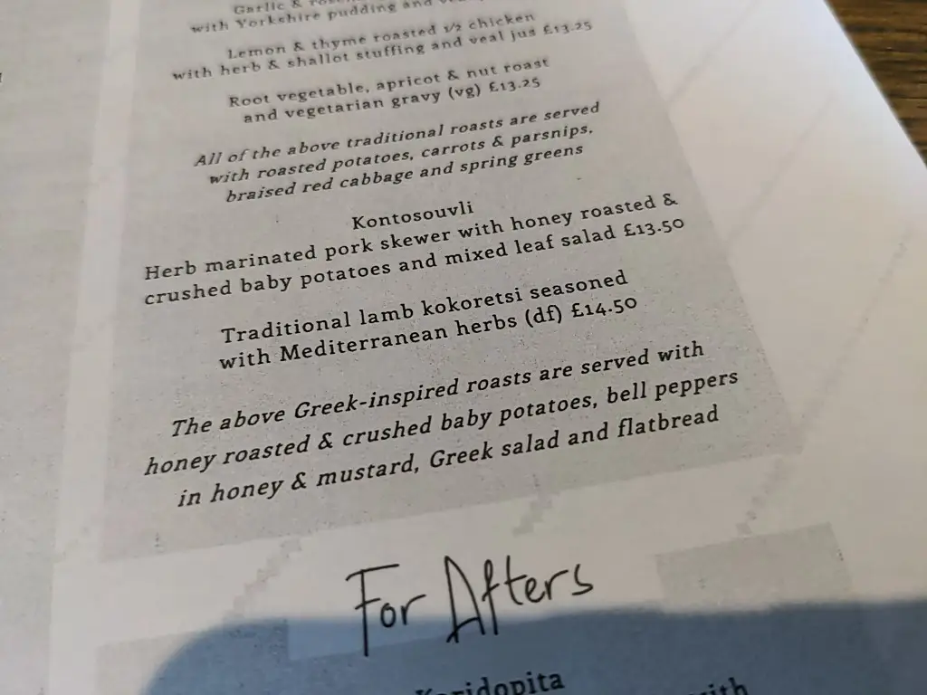 Menu_The Swan_Farnborough_image_4