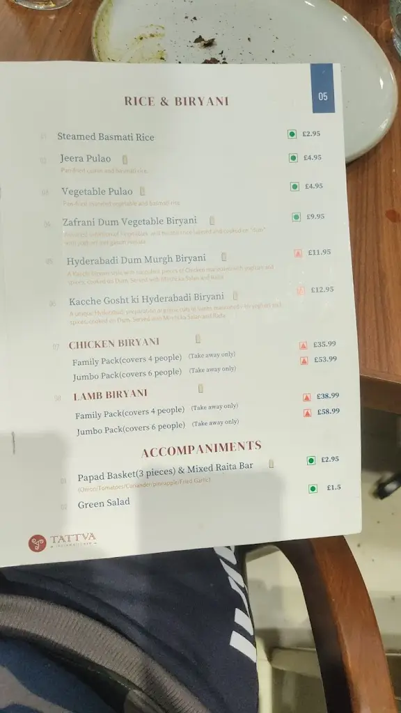 Menu_Tattva Indian Restaurant Farnborough_Farnborough_image_3