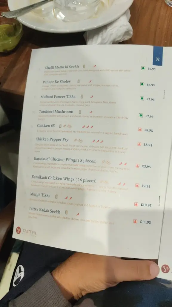 Menu_Tattva Indian Restaurant Farnborough_Farnborough_image_4