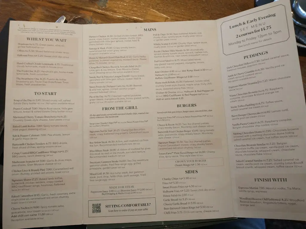 Menu_Sarsen Stones_Farnborough_image_2