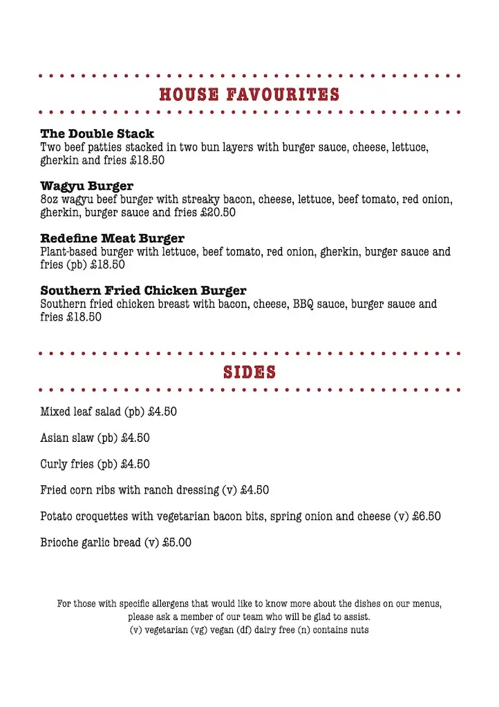 Menu_One Eleven_Farnborough_image_2