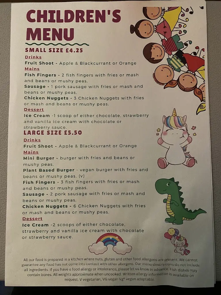 Menu_Plough & Horses Pub_Farnborough_image_1