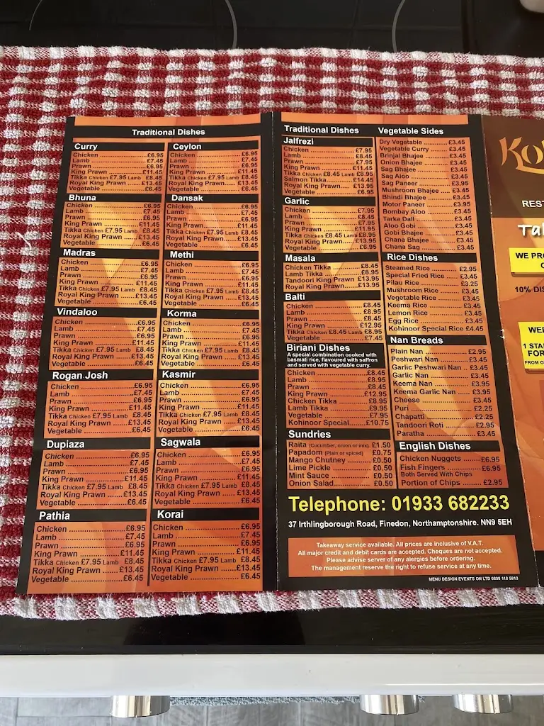 Menu_Kohinoor_Finedon_image_1