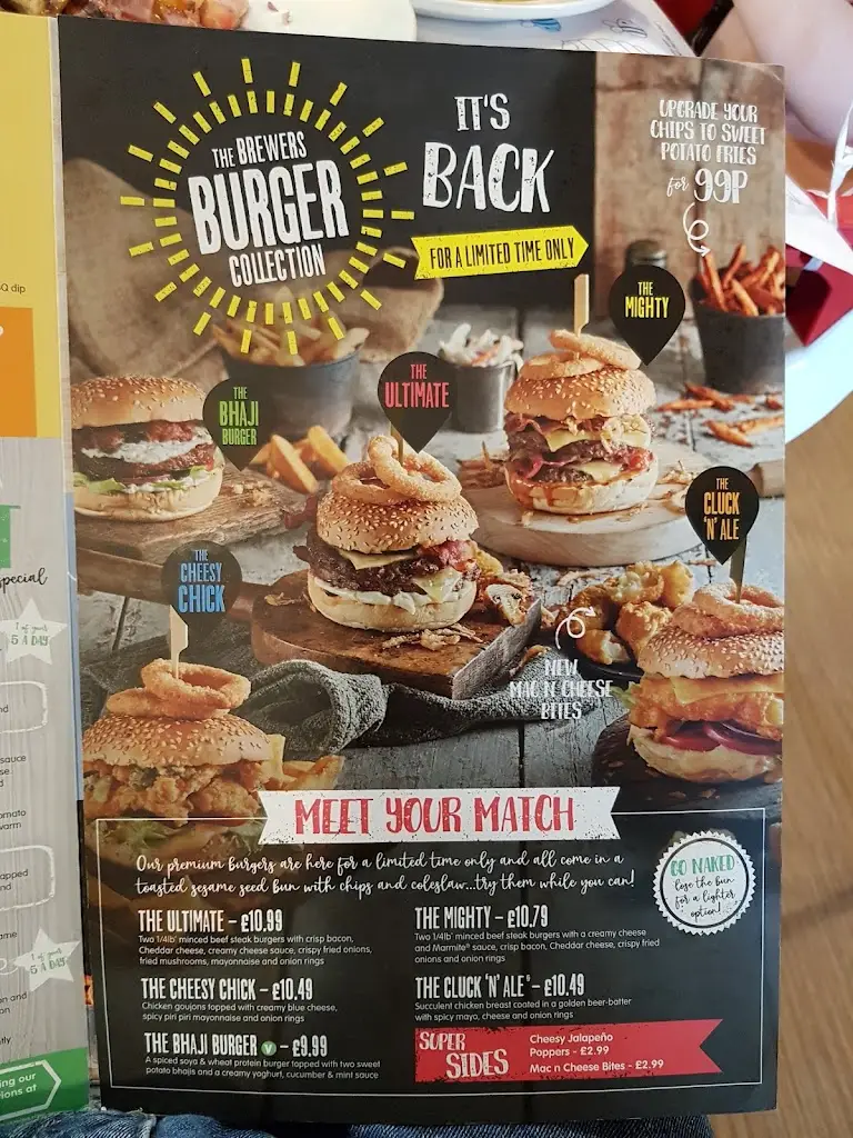 Menu_Turnpike Brewers Fayre_Ferrybridge_image_3