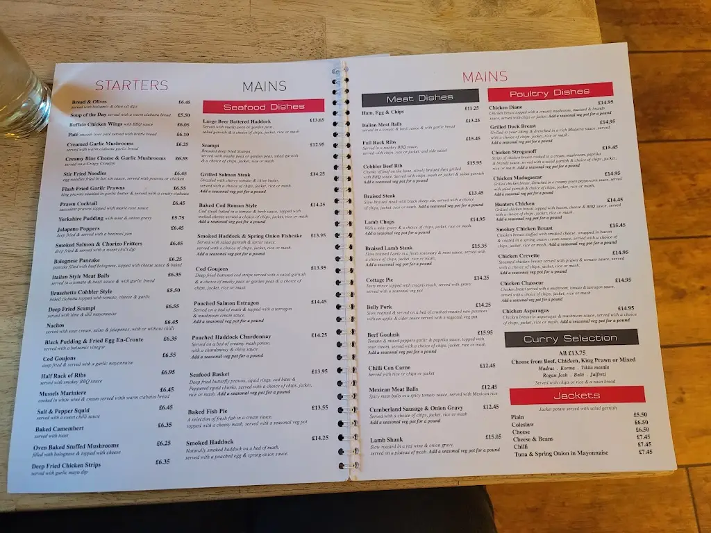 Menu_The Cobbler_Ferrybridge_image_2