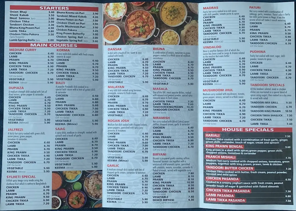 Menu_Alhambra Curry House_Fishburn_image_1