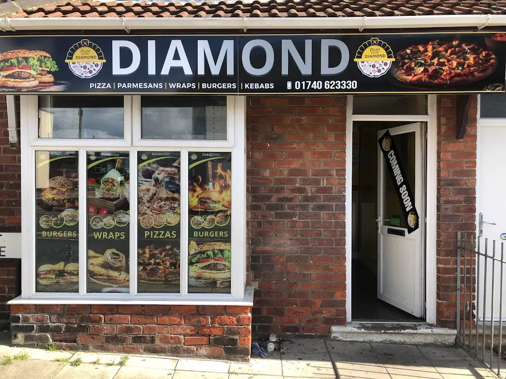 Diamond Pizza restaurant in Fishburn