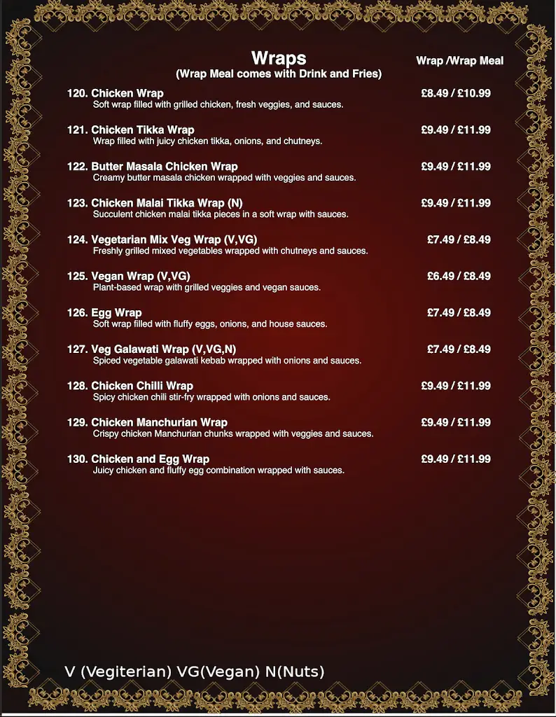 Menu_Lucknow Junction_Farnworth_image_2