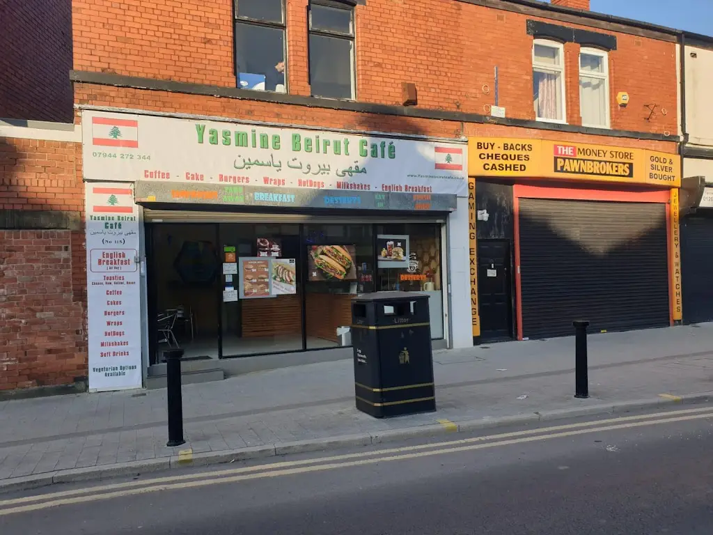 Yasmine Beirut cafe ristorante a Farnworth