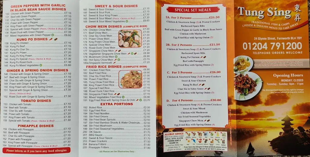 Menu_Tung Sing Fish & Chips_Farnworth_immagine_2
