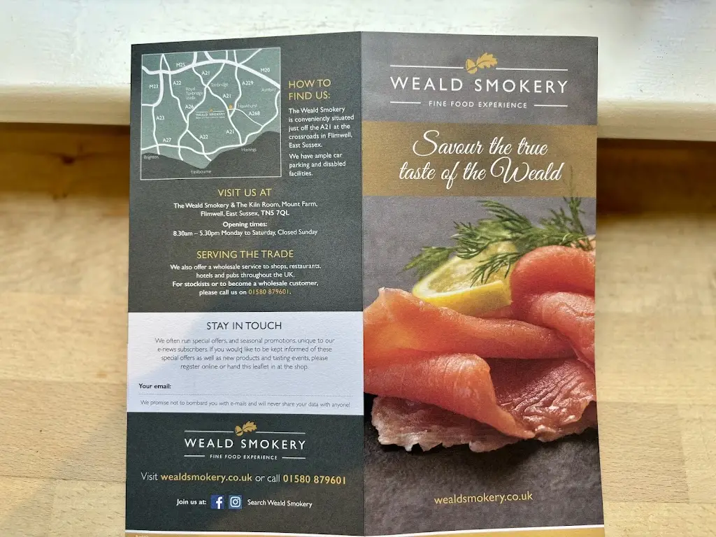Menu_The Weald Smokery_Flimwell_image_1