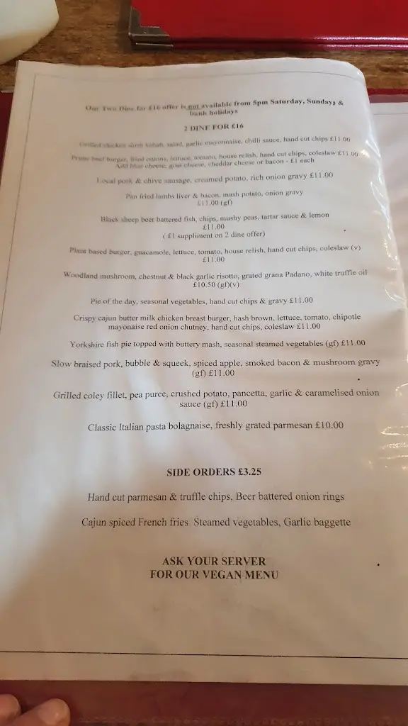 Menu_The Kaye Arms_Flockton_image_2