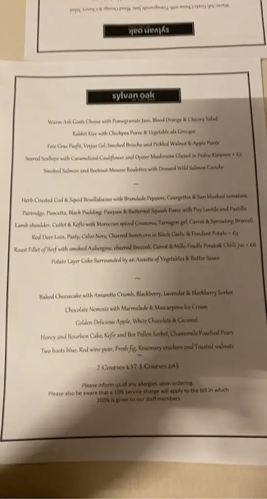 K Cj_Sylvan Oak Restaurant_Findon_review