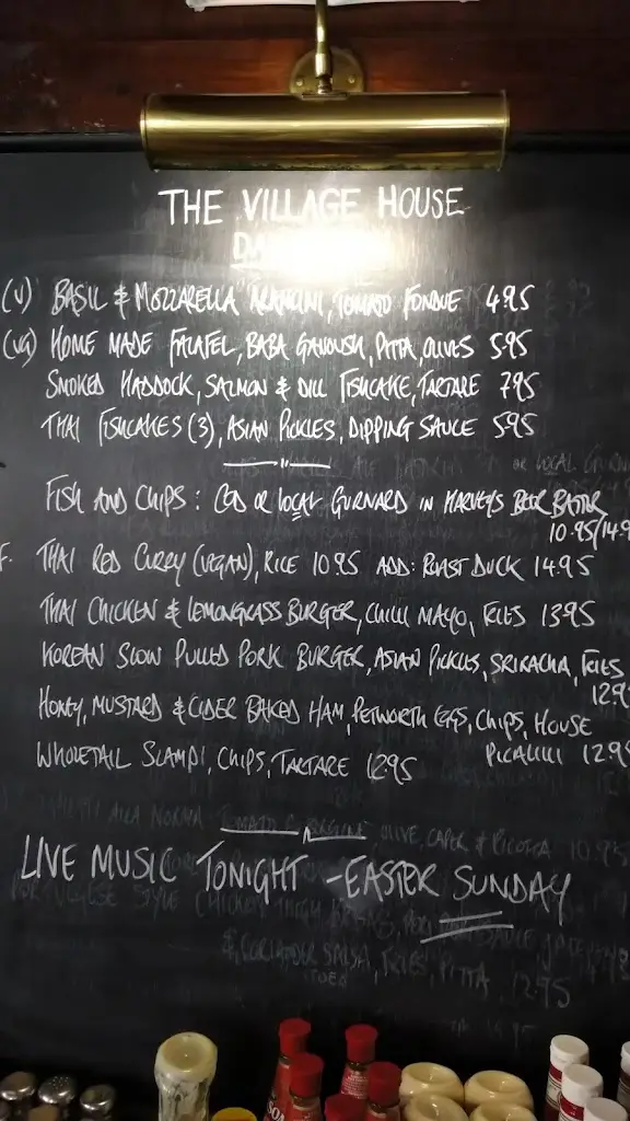 Menu_The Village House_Findon_image_2