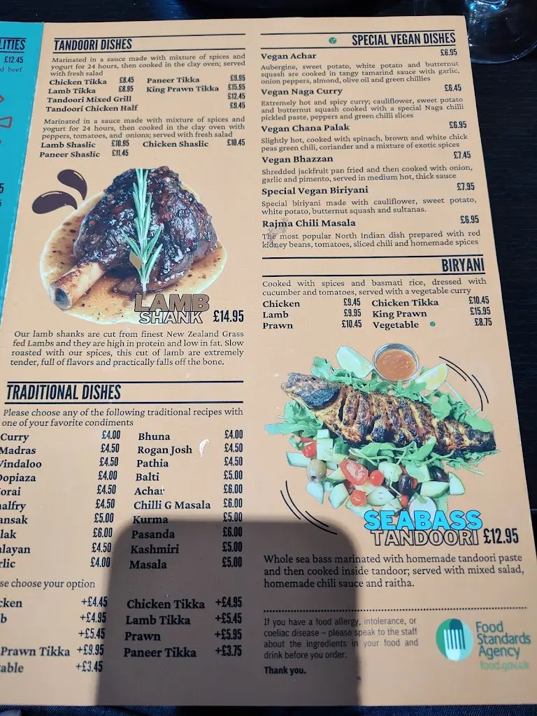 Menu_Tajdar Indian Kitchen & Bar_Findon_image_3