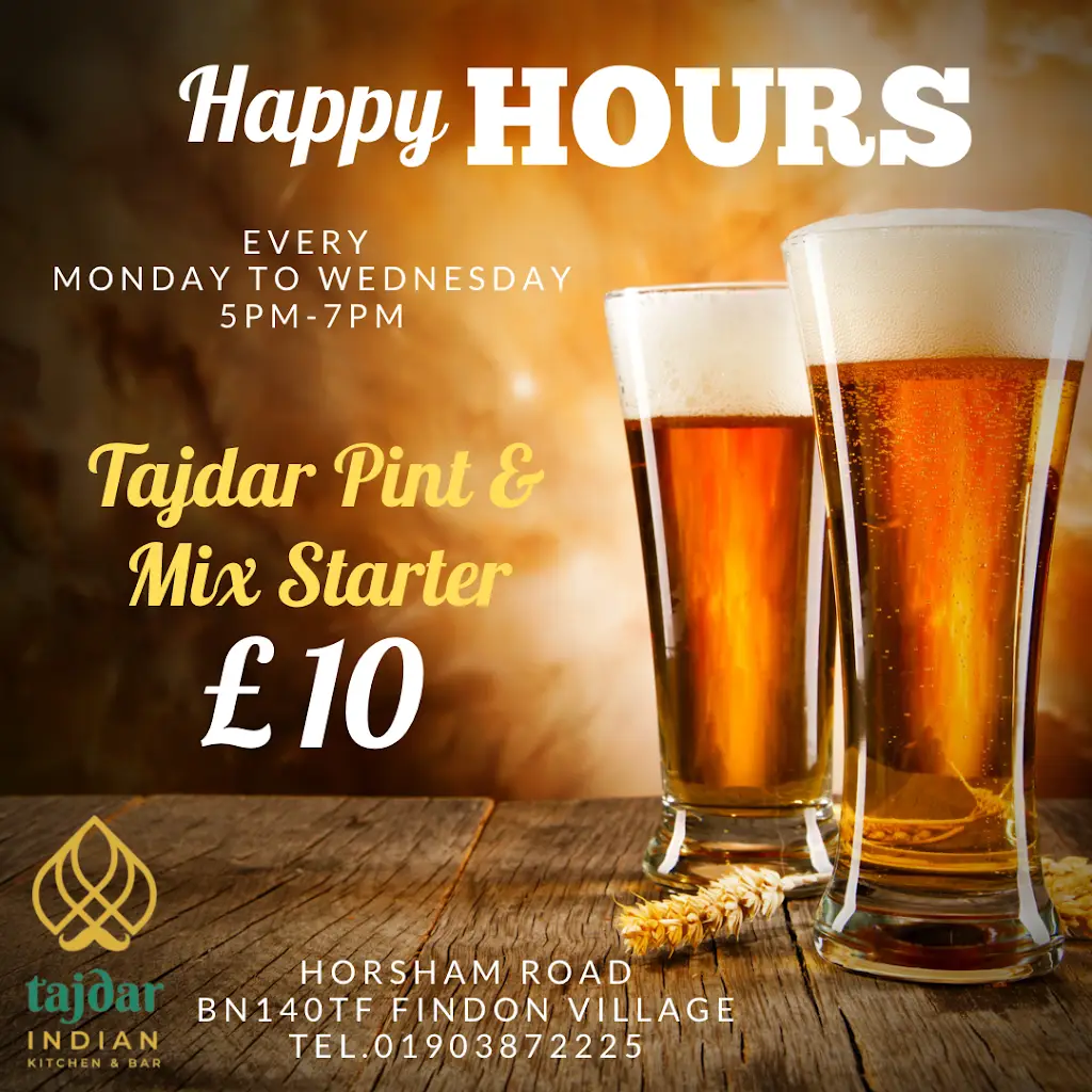 Menu_Tajdar Indian Kitchen & Bar_Findon_image_8